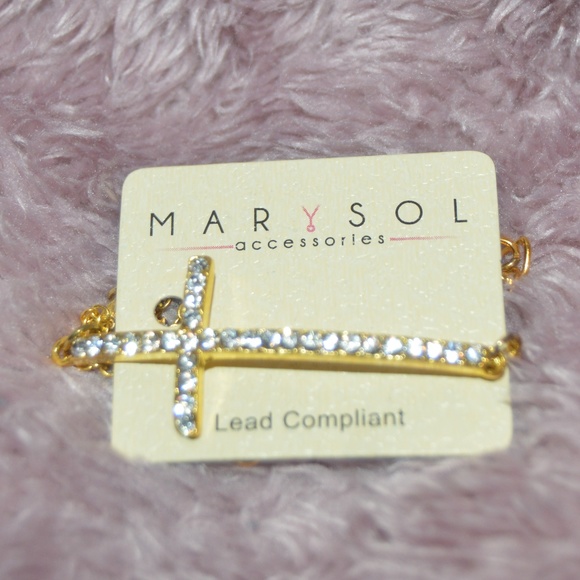 SALE $6 Fashion Cross Bracelet - Picture 3 of 4